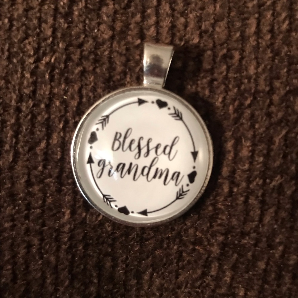 Blessed grandma pendant